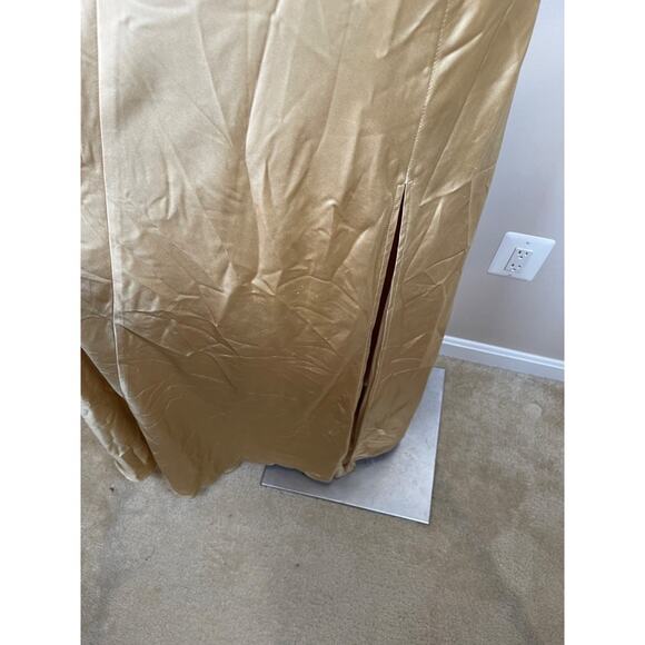 V. Chapman Dianthus Lace Bustier Corset Maxi Dress in Warm Sand Size 00 - Picture 4 of 12